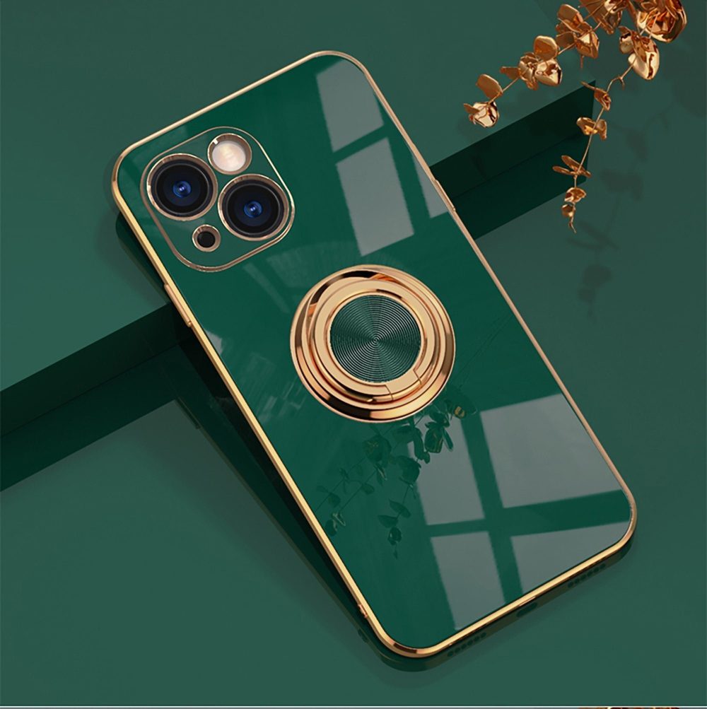 Plated iPhone Case with Ring