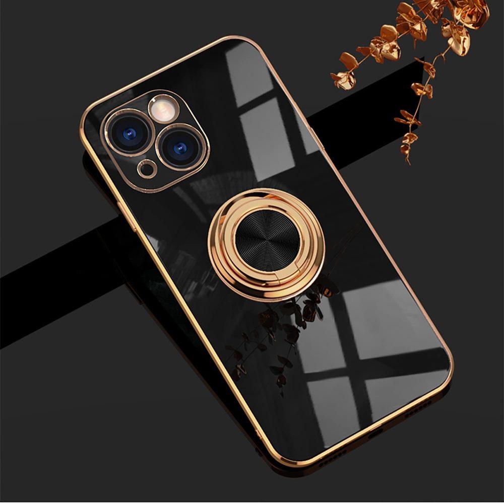 Plated iPhone Case with Ring